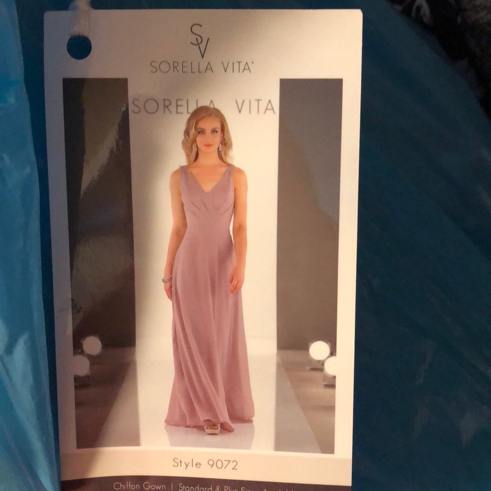 Sorella Vita gown-new-Size 10- color:Blush